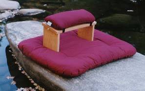 Самодельная скамейка для медитации
